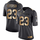 Nike Ravens 23 Tony Jefferson Anthracite Gold Salute To Service Limited Jersey Dzhi,baseball caps,new era cap wholesale,wholesale hats